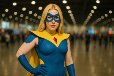 Blonde Blazer cosplay - ai generated