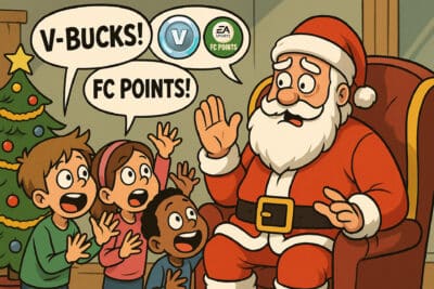 Santa and virtual currency