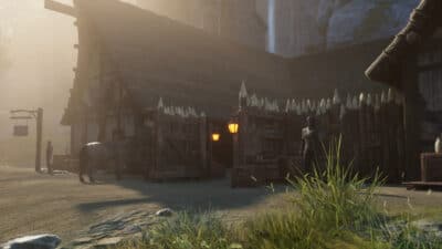 Picture of a village in Ashes of Creation