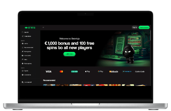 Betninja legjobb online kaszinó HUF befizetéssel