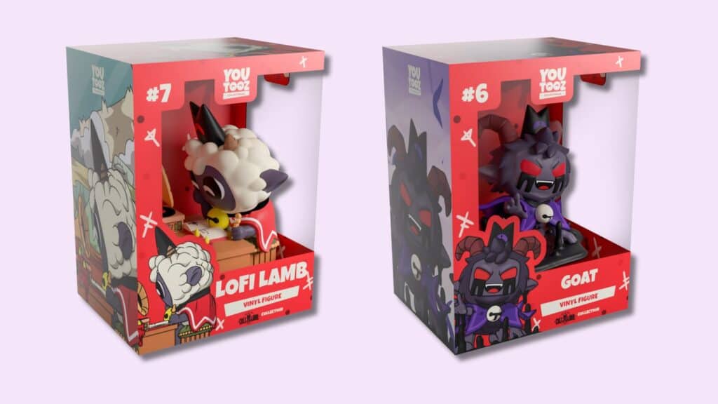Two boxed vinyl figures stand as playful gifts for gamers who love cute characters