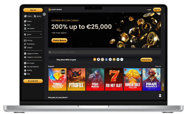 Lucky Block ολα τα online casino