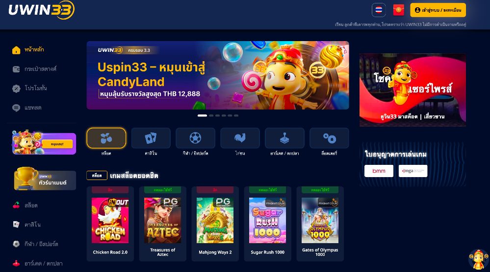 Uwin33 สล็อตเว็บตรง