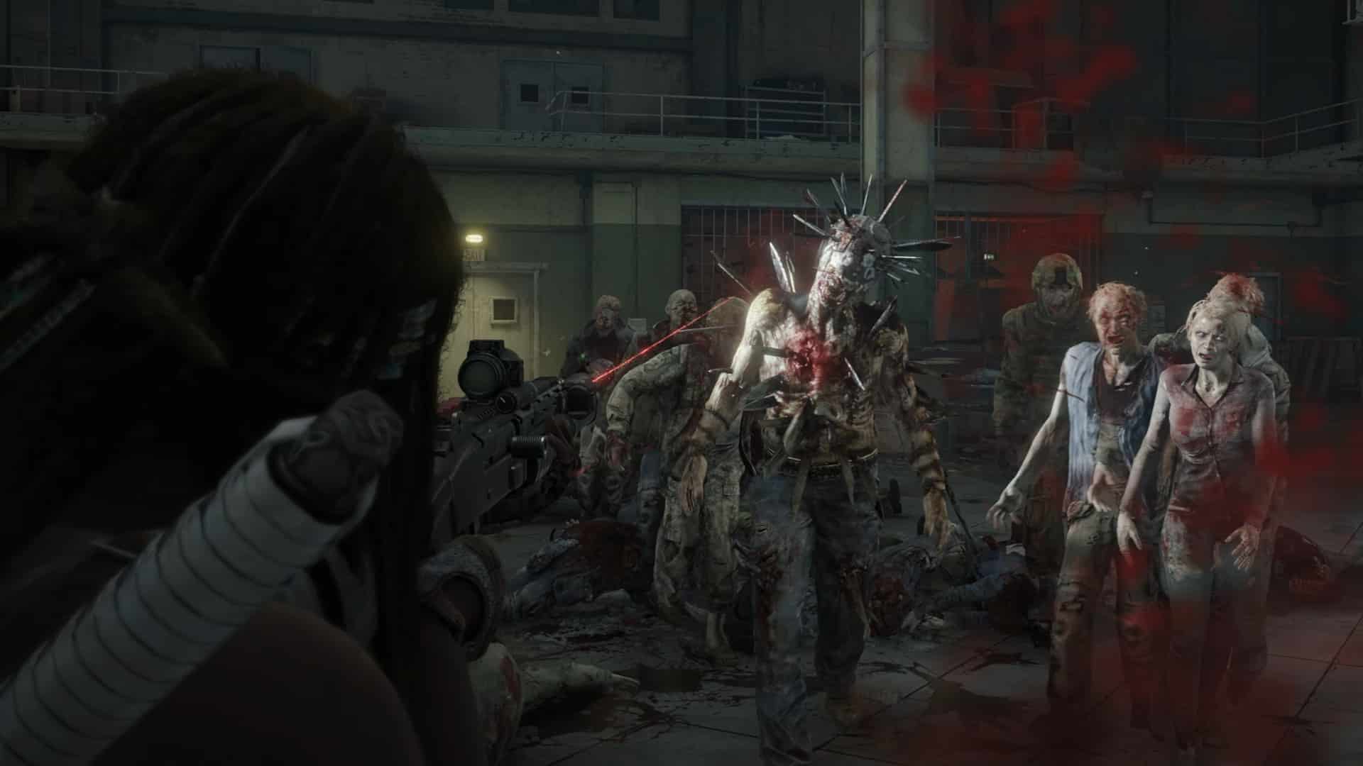 Image of Walking Dead and World War Z game cross over.