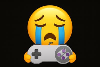 Crying Retro Emoji
