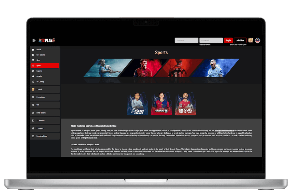 12Play Online Betting Singapore