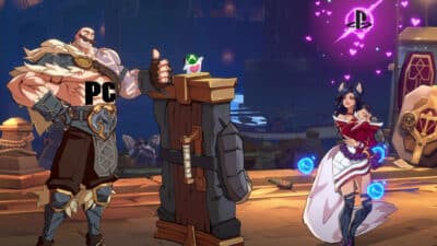 Image of 2XKO Fighters Braum and Ahri