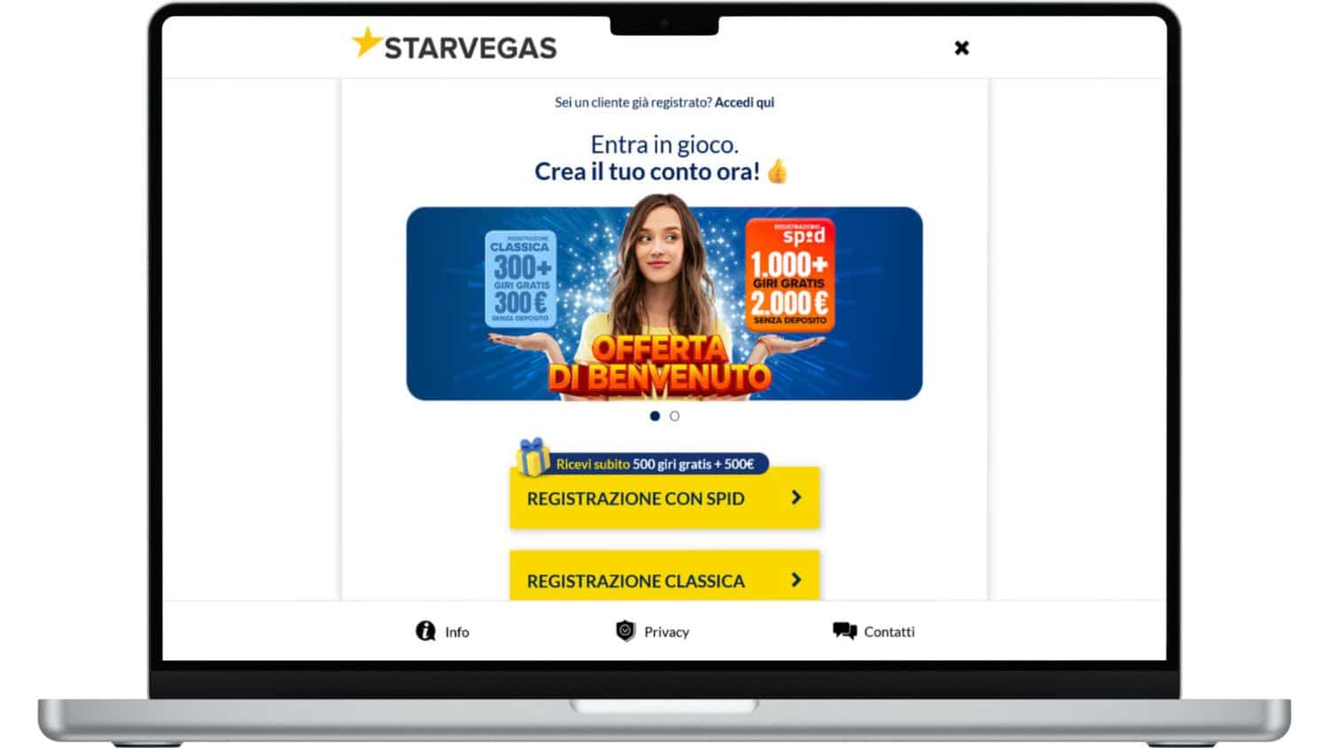 Top casino con SPID dell'anno: StarVegas