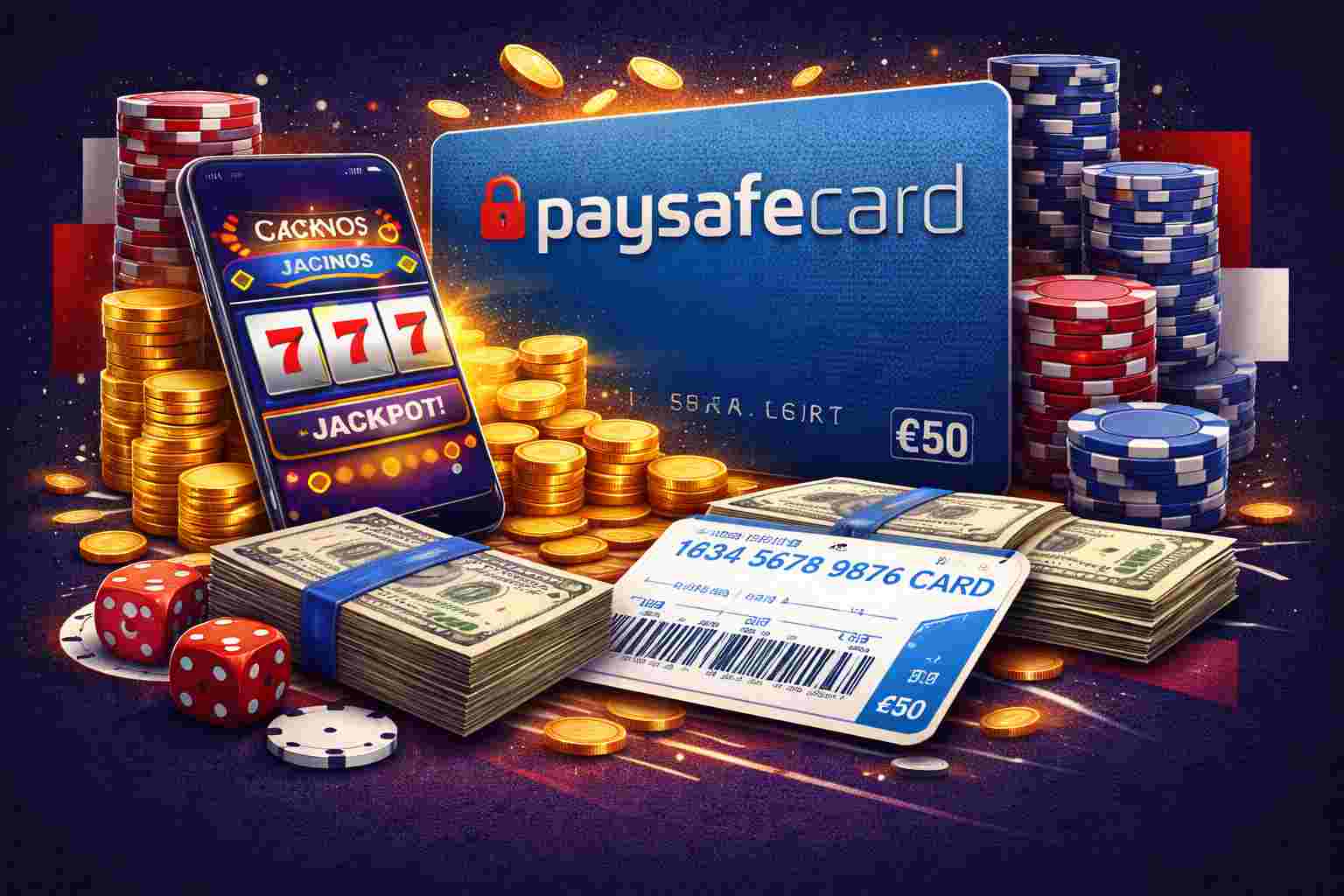 Mejores casinos que aceptan PaySafeCard en [cur_year]