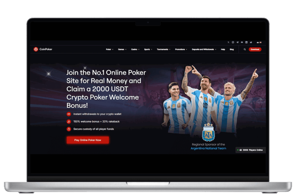 CoinPoker - ល្អបំផុតសម្រាប់ ល្បែងបៀ និង Rakeback