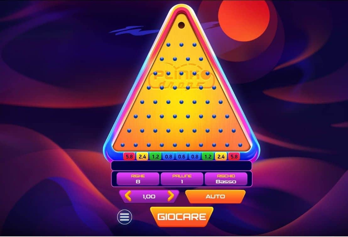 Come funziona Plinko online?