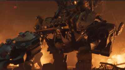 Image of GOrguts from Dawn of War 4, the big yellow Ork