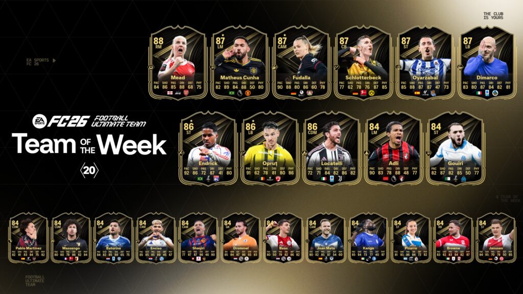 TOTW 20 EA FC 2026