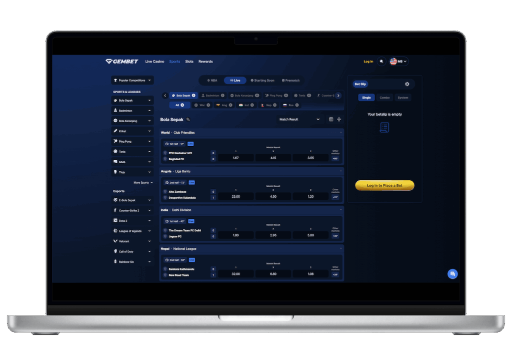 Gembet Online Betting Singapore