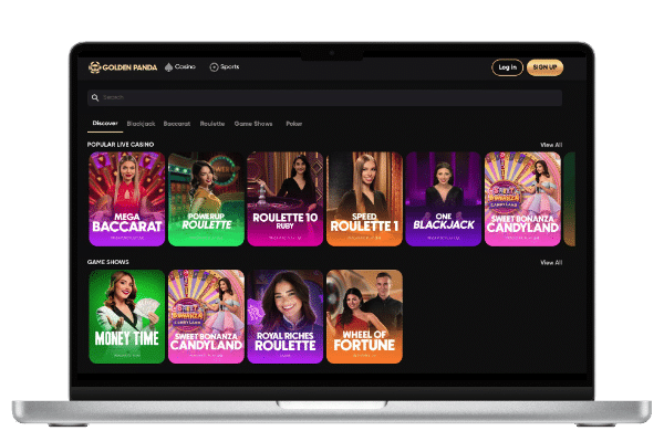 Golden Panda - live casino