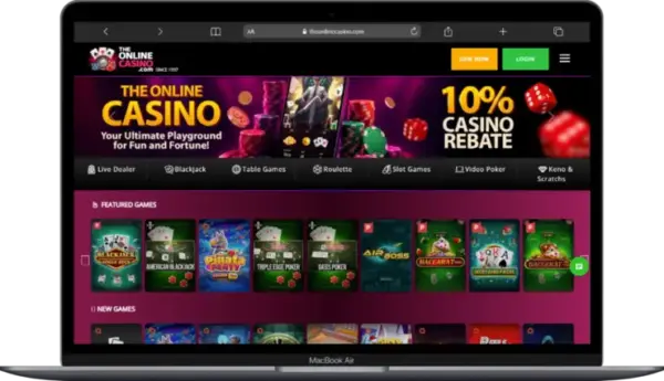 Stake Alternatives TheOnlineCasino.com homepage