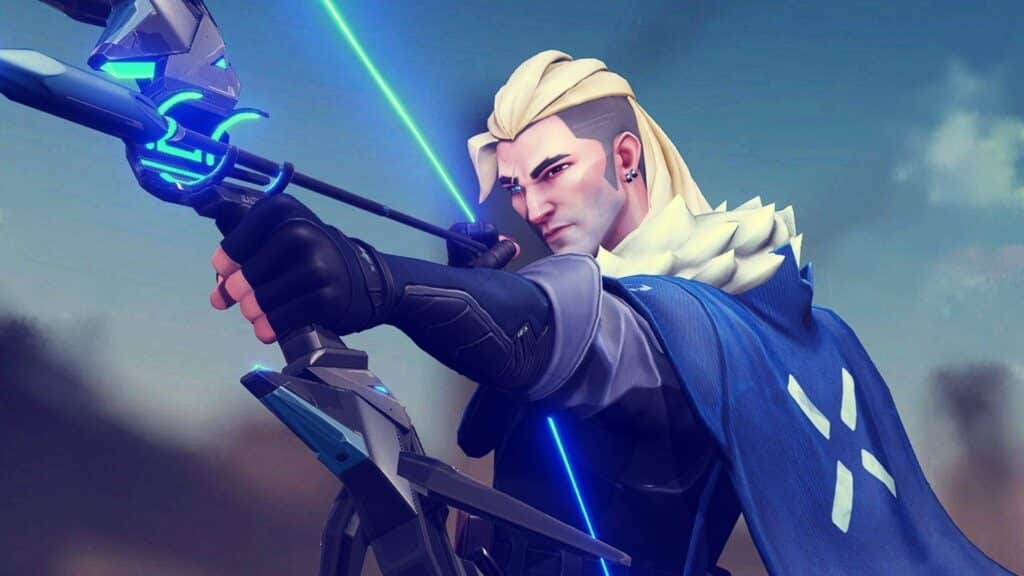 ソヴァはVALORANTでハイテクな弓を引き、正確な射撃を狙う