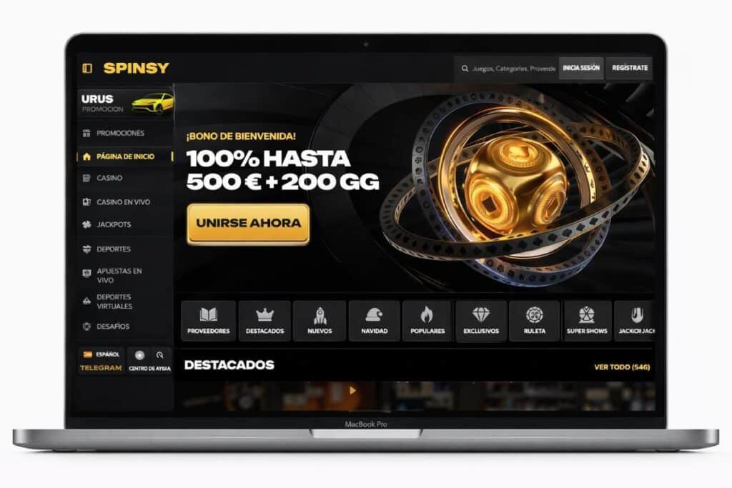 Spinsy - Amplios y variados mercados de apuestas deportivas con pagos en PayPal