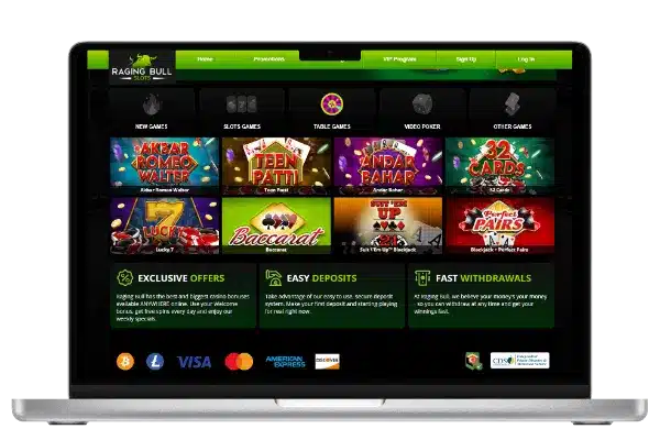Top online casino in Florida for bonuses - Raging Bull Slots
