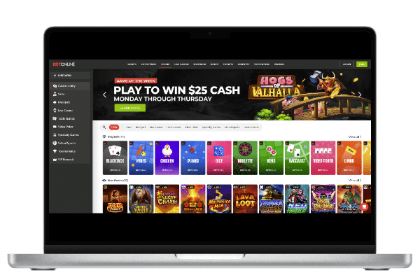 BetOnline - best overall online casino