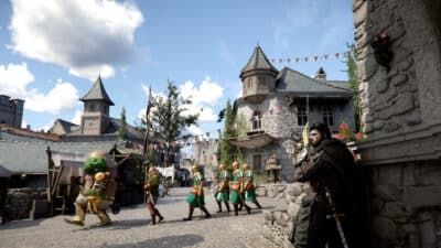 Picture of a town in Crimson Desert