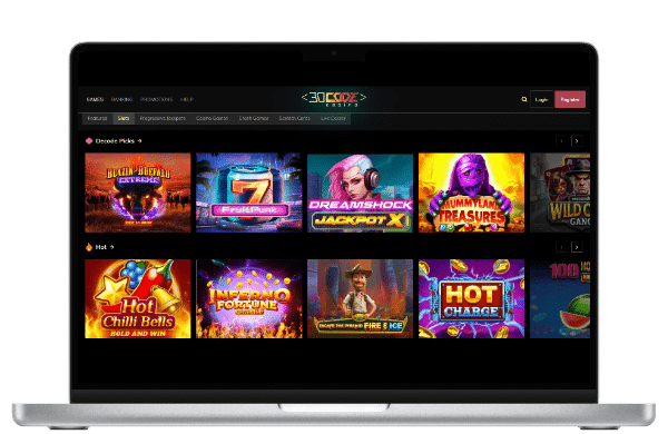 Play classic slots at Decode Casino