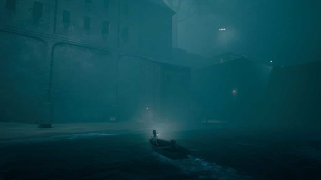 Tarsier Studios の Reanimal では、兄妹が小さなボートに乗って霧の海を抜け、廃墟となった島の村へと旅をします。