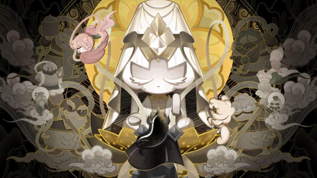 Изображение печенья «Мистическая мука» в королевстве Cookie Run