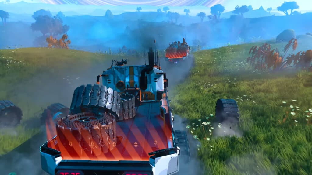 Image of a new truck in the No Man's Sky Remnant Update.