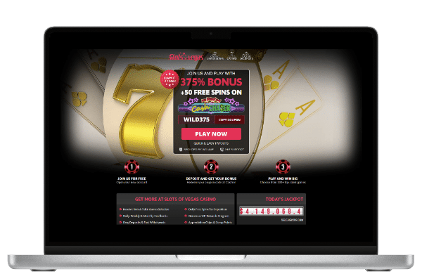 Slots of Vegas - top BetOnline alternative for real money games