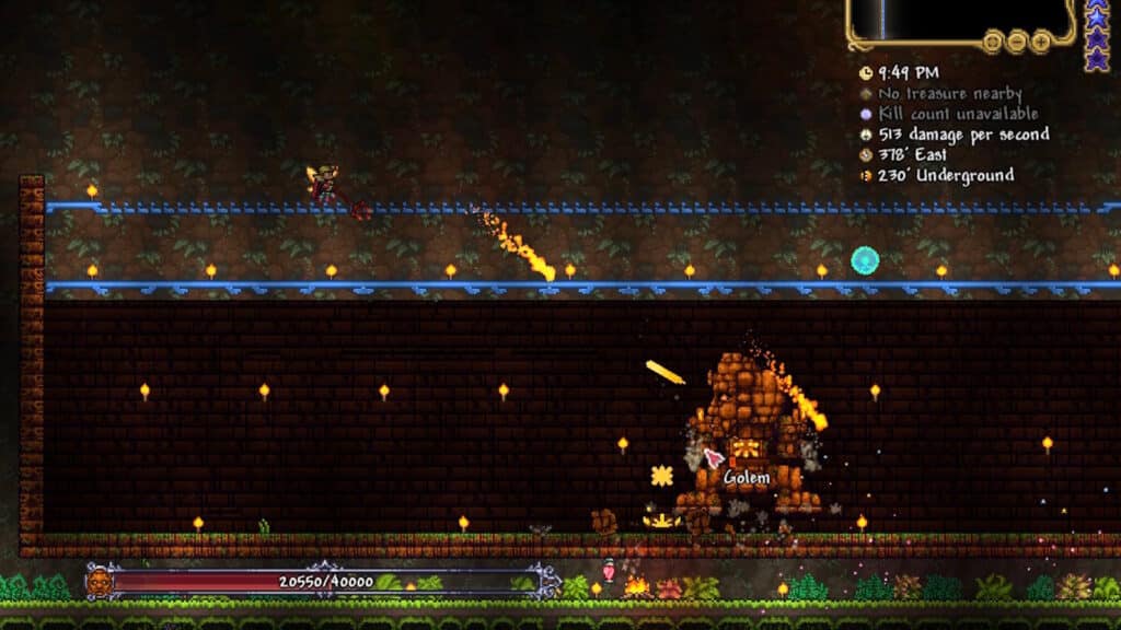 エラリア スカイブロックアリーナ ゴーレムとの戦い