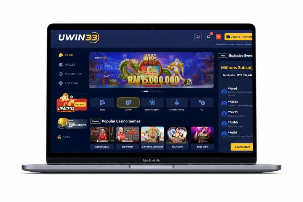 Uwin33 – Bonus Besar dan Komuniti Pemain Aktif