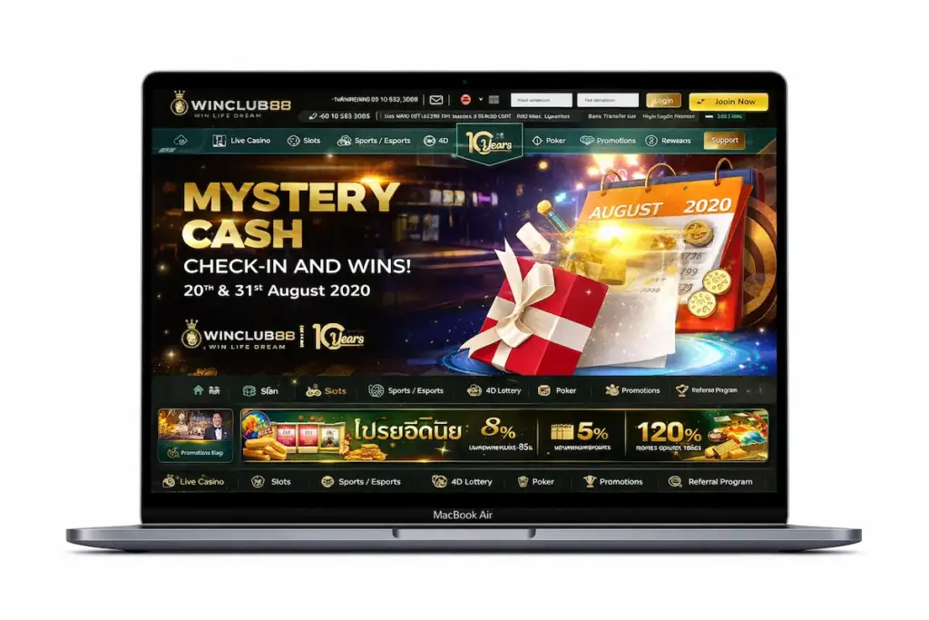 Winclub88 – Situs Judi Online dengan Ganjaran Harian