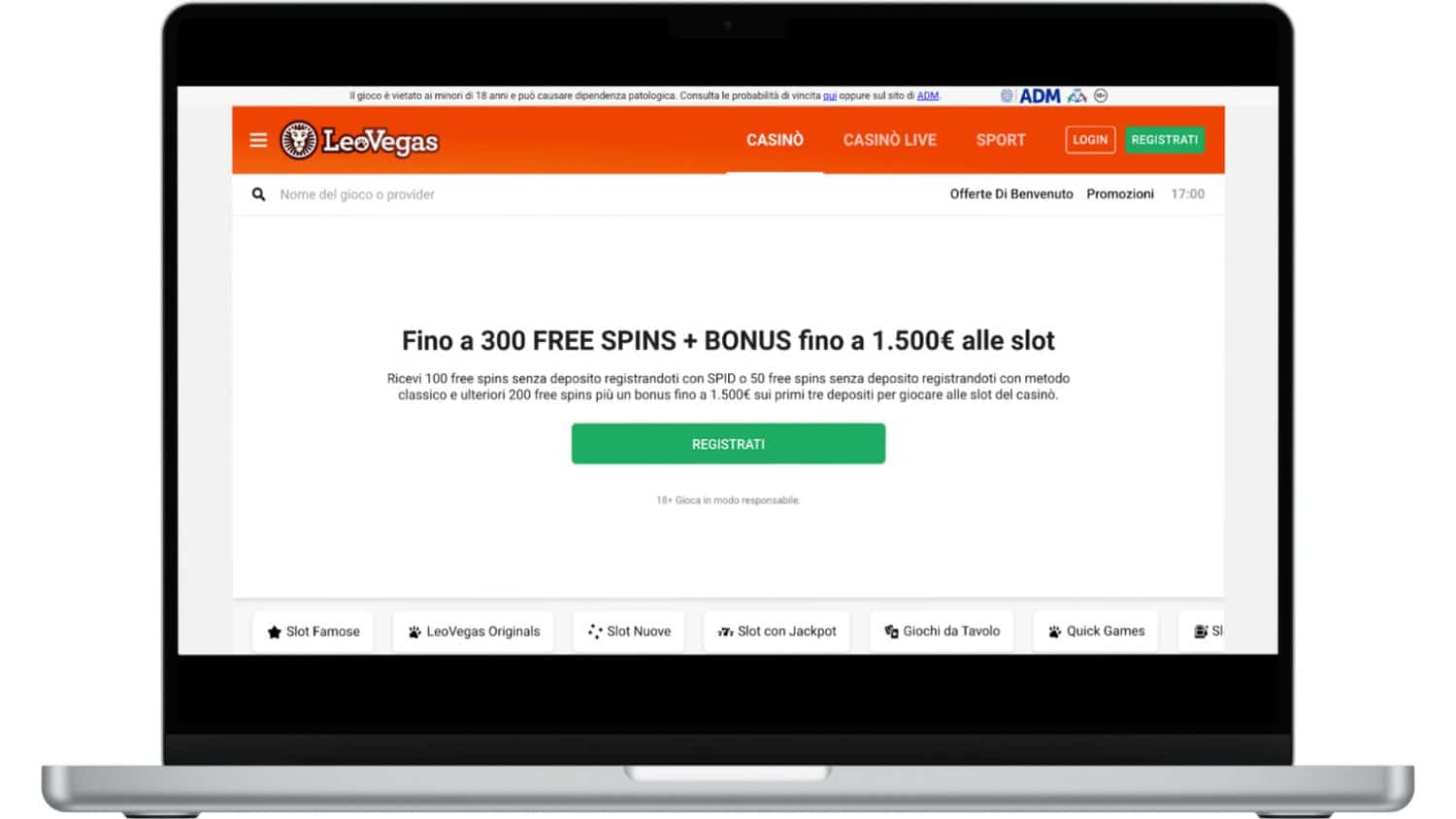 Migliori casino online europei: Leovegas