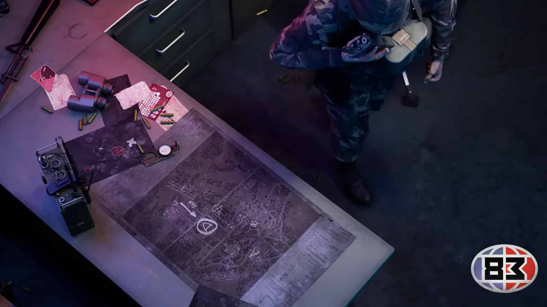 Stylised image of a commander in 83