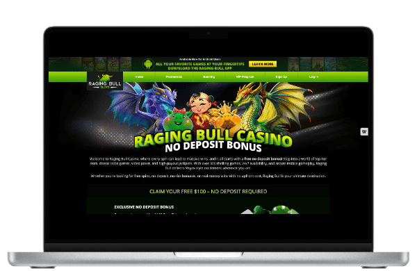 Raging bull casino free spins
