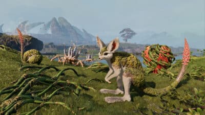 Image of new creatures on the alien StarRupture world in update 1