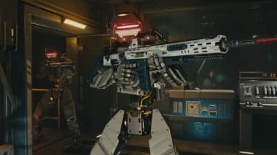 Picture of a new robot threat in Starfield Terran Armada.