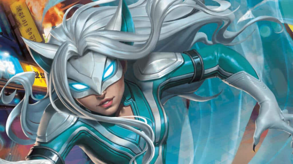 Picture of White Fox from the Marvel Rivals comic universe.