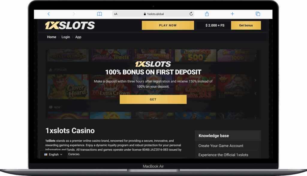 Мобильное онлайн-казино 1xSlots