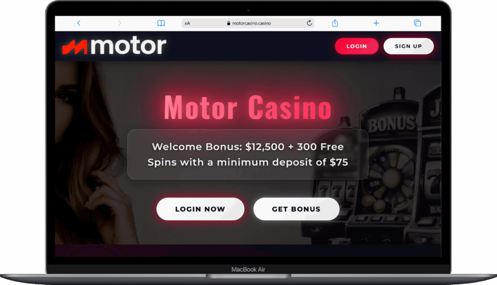 Онлайн казино на рубли Motor Casino