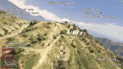 GTA V mod simulating Shahed Drones